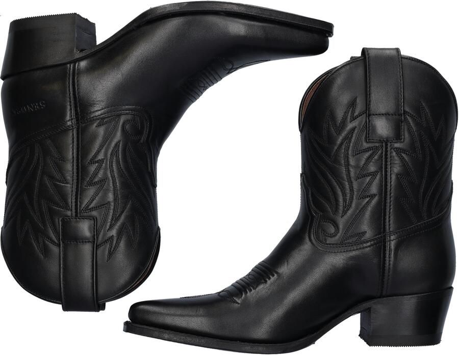 Sendra Gene Berdy dames cowboylaars Zwart - Foto 4