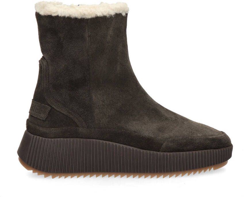 Shabbies Amsterdam SH001001633W Sneaker Donker Brown - Foto 4