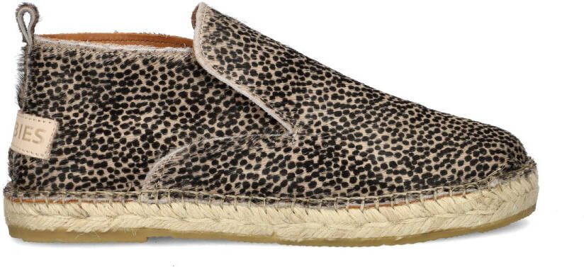 Shabbies Amsterdam Dames Instappers & Ballerina's Shabbies Elche Lofa Brown white Bruin - Foto 3