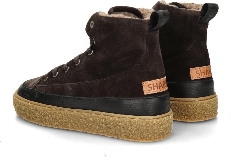 Shabbies Amsterdam CHEWY LILY Ankle Boot Suede Dark Brown - Foto 8