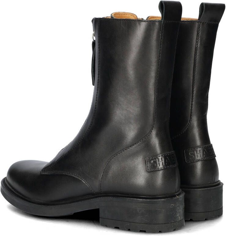 SHABBIES Enkelboots Dames Dean Zipa Maat: 40 Materiaal: Leer Kleur: Zwart - Foto 3
