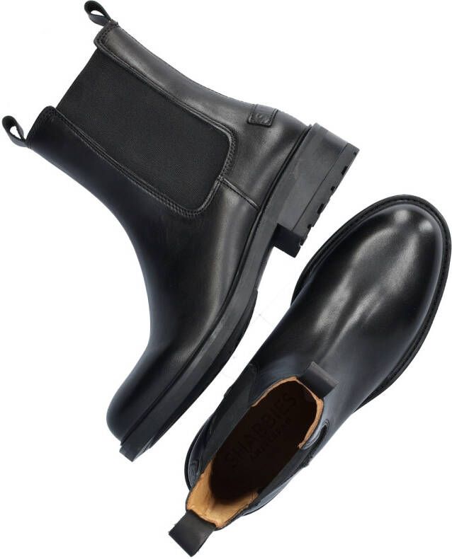 SHABBIES Chelsea Boots Dames Dean Chelsea Boot Maat: 37 Materiaal: Leer Kleur: Zwart - Foto 6