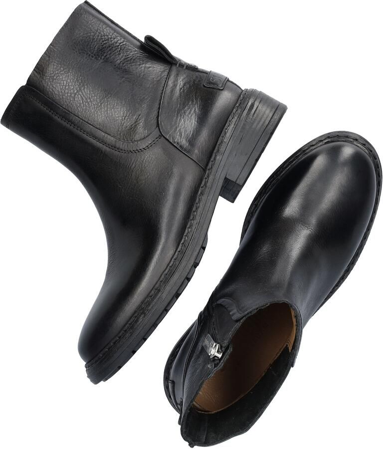 Shabbies Amsterdam Duck Ankle leren enkellaarzen zwart - Foto 5