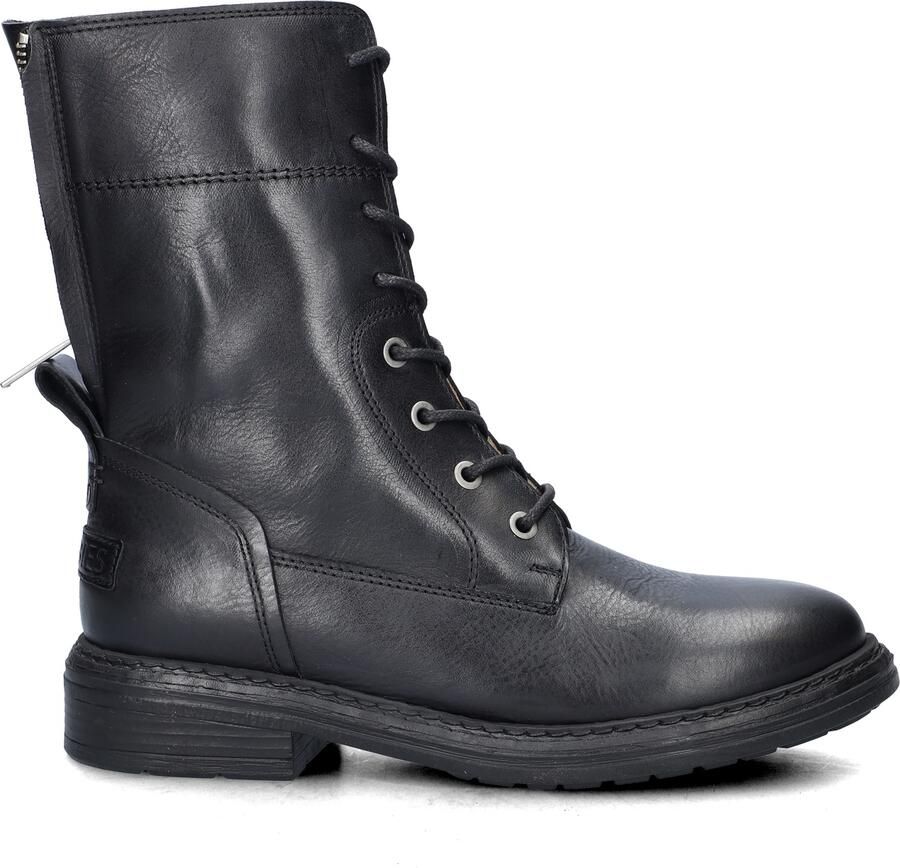 Shabbies Amsterdam DUCK LACEY NEW Boot Leather Black - Foto 6