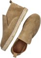 SHABBIES Espadrilles Dames Elche Lofa Suede Suède Zand - Beige