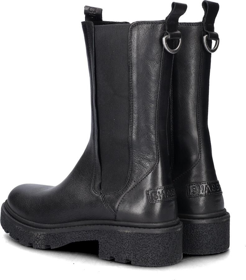 SHABBIES Chelsea Boots Dames Jacy Shelly Maat: 39 Materiaal: Leer Kleur: Zwart - Foto 8