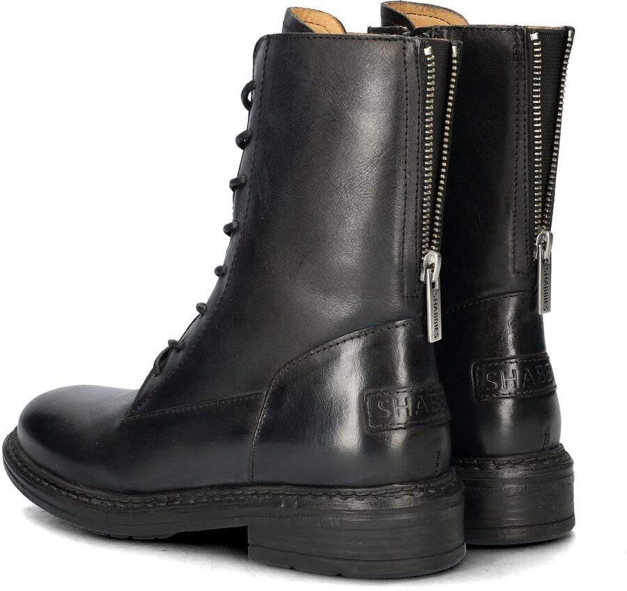 SHABBIES Chelsea Boots Dames Dean Shelley Leer Zwart - Foto 3