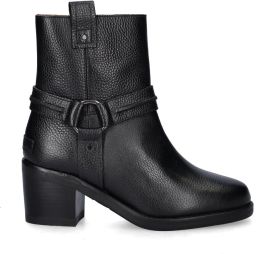 Shabbies Amsterdam PARKER BIKA Boot Mid Leather Black