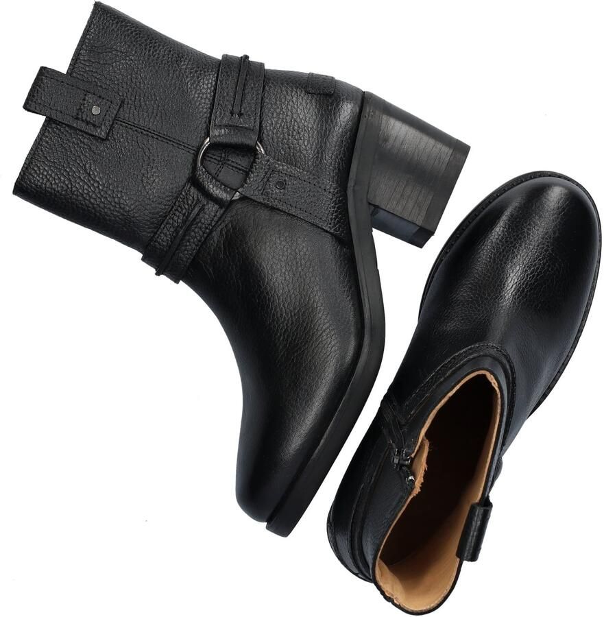 Shabbies Amsterdam PARKER BIKA Boot Mid Leather Black - Foto 5