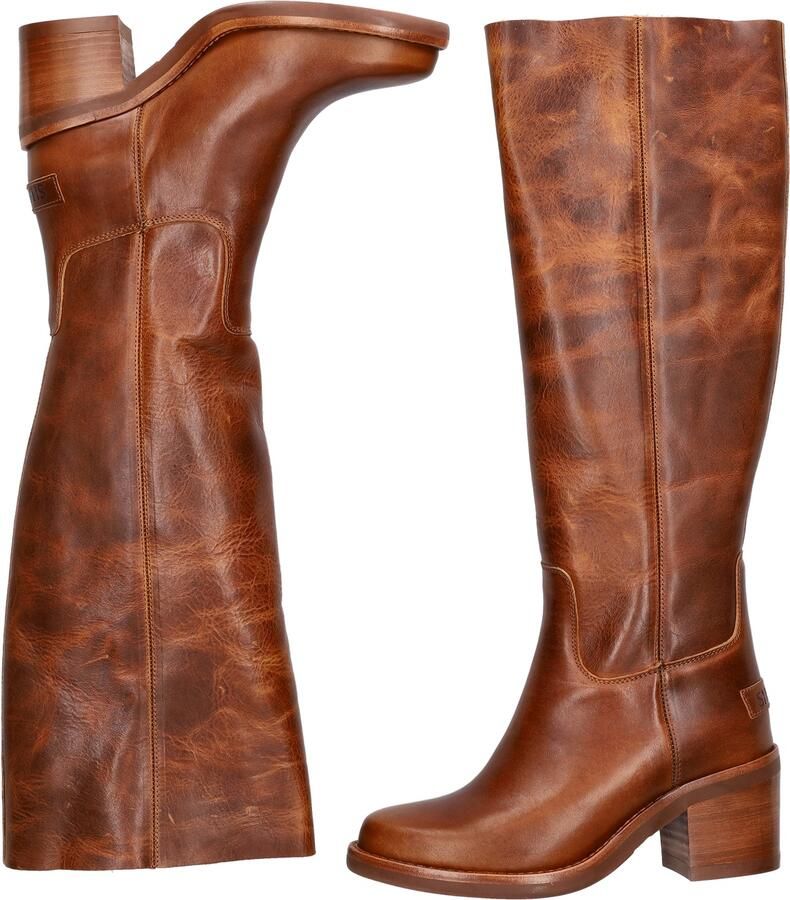 Shabbies Amsterdam Boot Puk Tuba Cognac Dames Laarzen - Foto 2