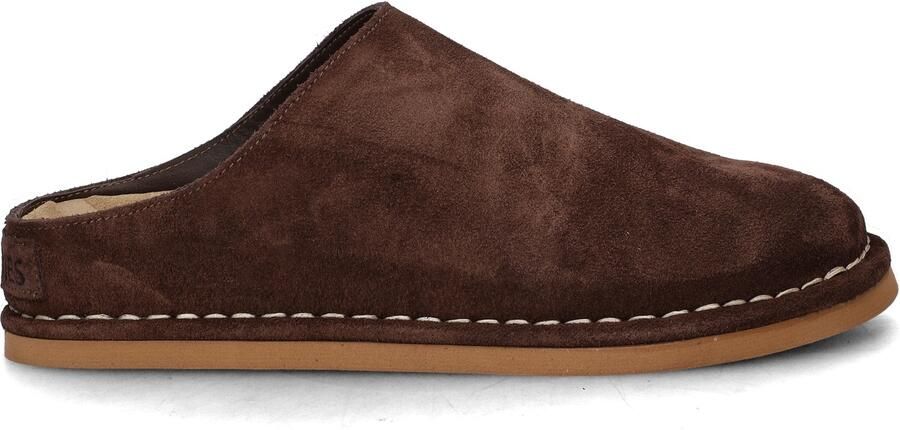 SHABBIES Instappers Dames Wilja Maat: 39 Materiaal: Suède Kleur: Bruin - Foto 6