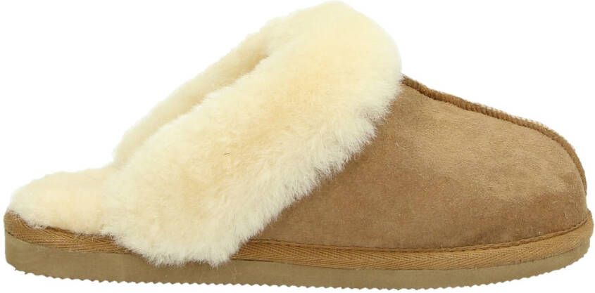 SHEPHERD OF SWEDEN Jessica slippers Dames Sloffen Bruin Leopard - Foto 5