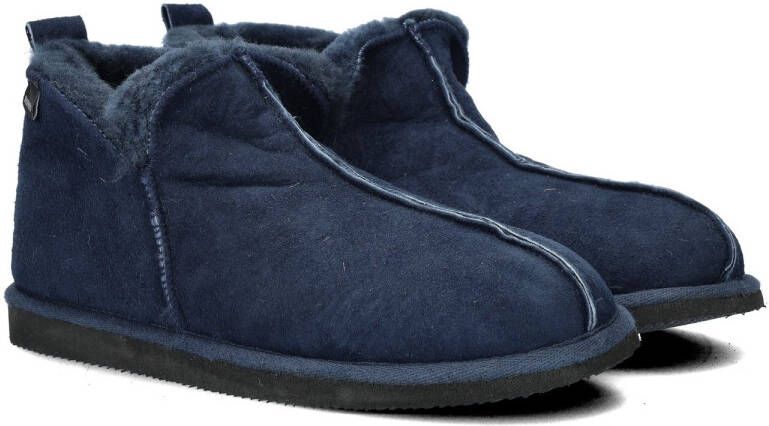 SHEPHERD OF SWEDEN Anton slippers Heren Sloffen Donkerblauw - Foto 6
