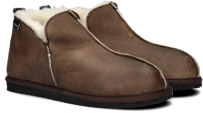 SHEPHERD OF SWEDEN Shepherd Anton Heren Pantoffels Bruin - Foto 7
