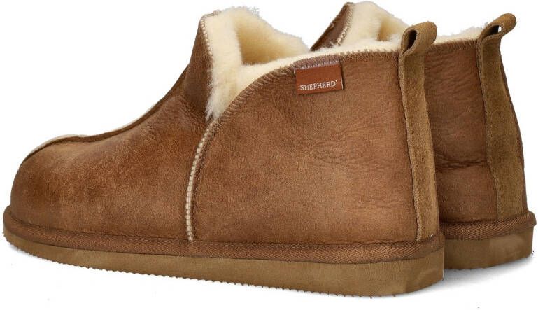 SHEPHERD OF SWEDEN Shepherd Anton Heren Pantoffels Antique cognac - Foto 7