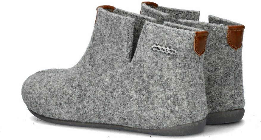 SHEPHERD OF SWEDEN Shepherd Ester dames pantoffel Licht grijs - Foto 4