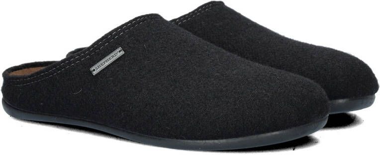 SHEPHERD OF SWEDEN Sheperd Jon heren pantoffel Zwart - Foto 7