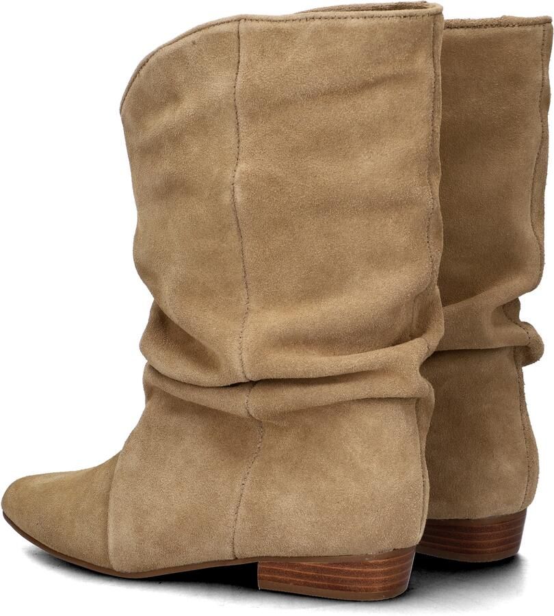 Shoecolate suède enkellaarzen beige - Foto 5