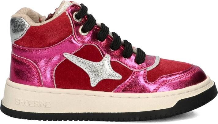 Shoesme meisjes hoge sneaker Roze