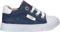 Shoesme leren sneakers donkerblauw Leer Effen 21 - Blauw