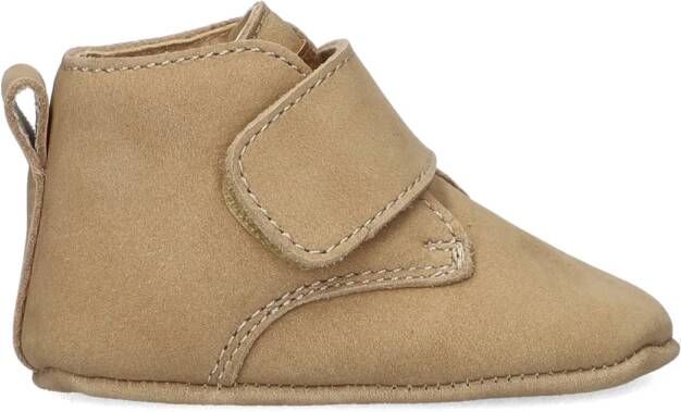Shoesme Newborn Beige Slofje Klittenband Baby Slofjes Unisex BEIGE Leer - Foto 4