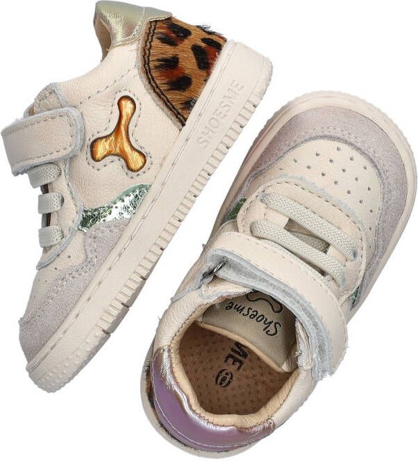 Shoesme Bn24s012 Lage sneakers Leren Sneaker Beige - Foto 3