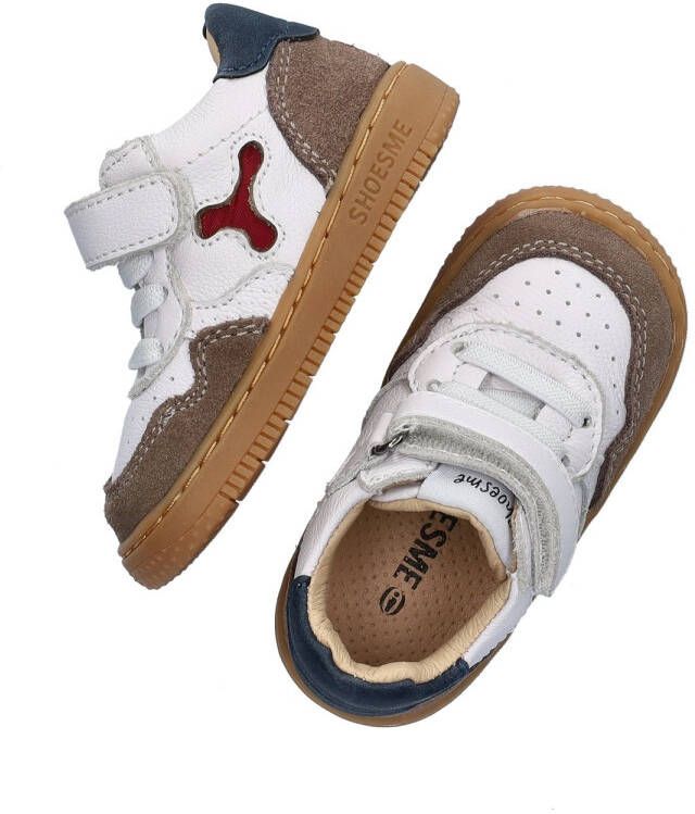 ShoesMe BN24S012-A white taupe multi bruin - Foto 8
