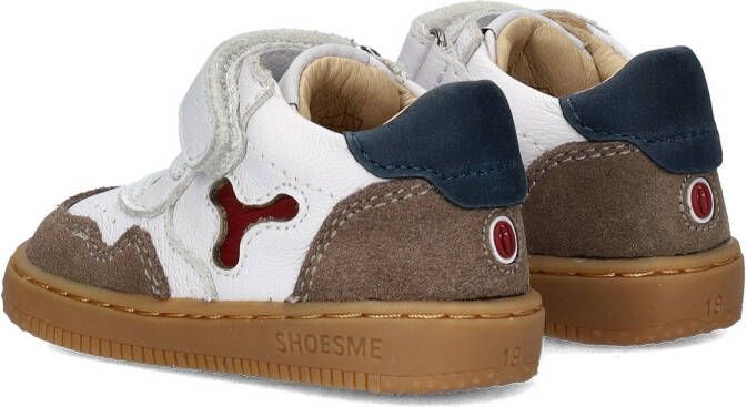 ShoesMe BN24S012-A white taupe multi bruin - Foto 7