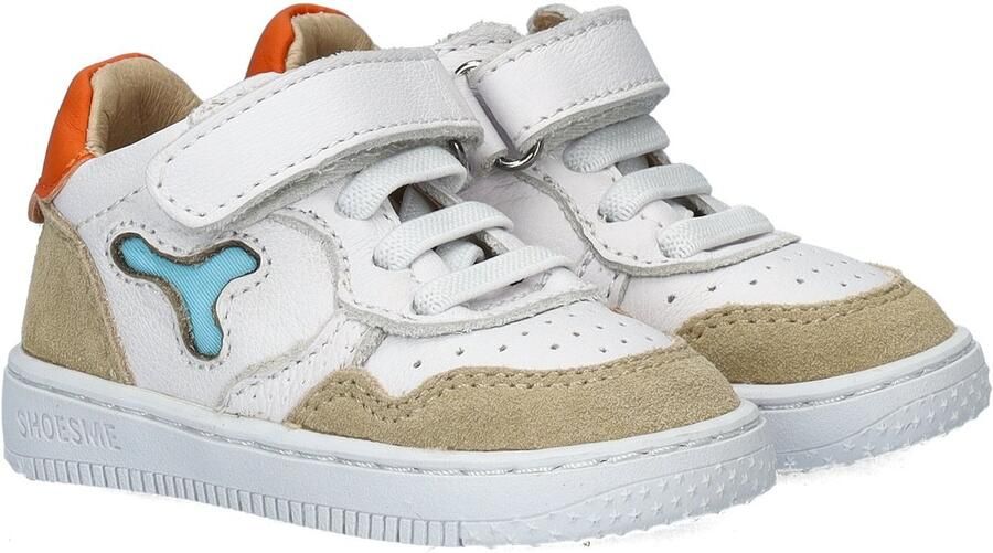 Shoesme Babyproof baby sneaker Beige wit
