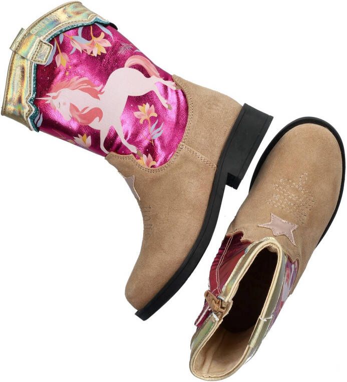 Shoesme Laarzen Meisjes Pink Unicorn Warm gevoerd - Foto 6