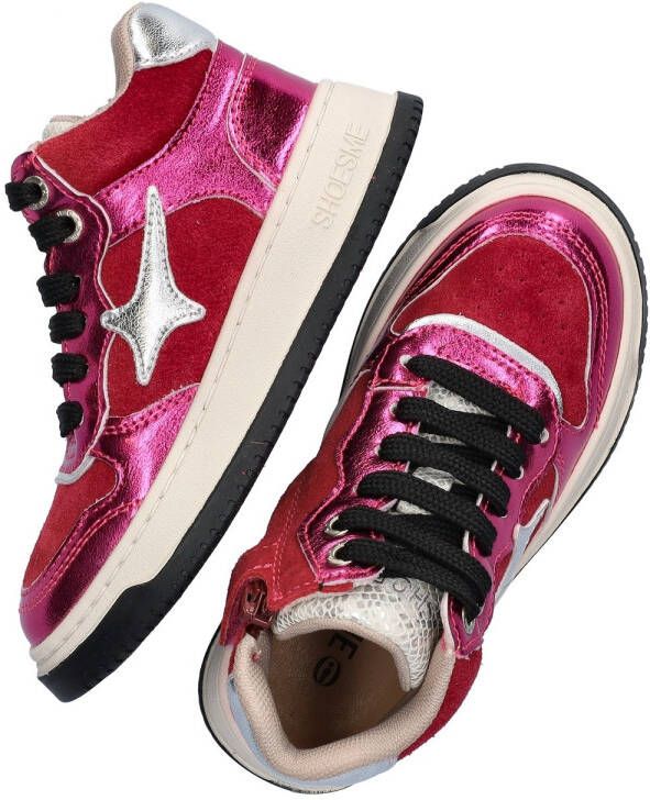 Shoesme meisjes hoge sneaker Roze - Foto 2
