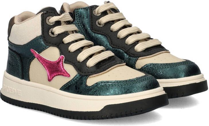 Shoesme sneakers groen fuchsia Imitatieleer Meerkleurig 30 - Foto 11