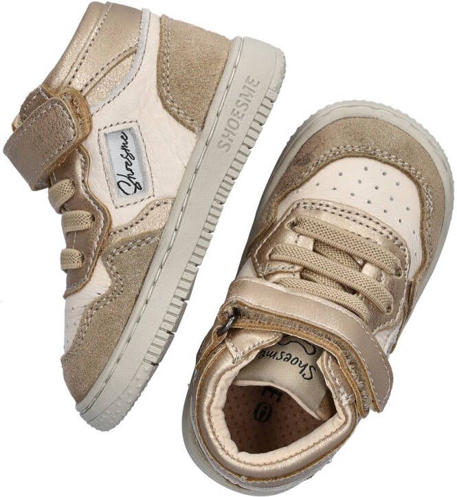 Shoesme leren sneakers goud beige Meisjes Leer Meerkleurig 23 - Foto 6