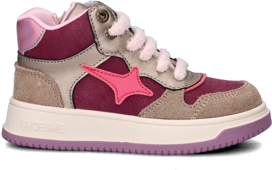 Shoesme NO25W006-F MeisjesHalf-hoogKindersneakers Roze - Foto 4