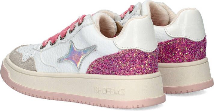 Shoesme meisjes sneaker Wit roze - Foto 5
