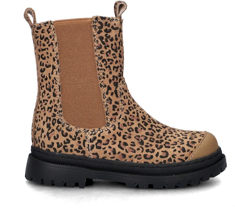 Shoesme Laarzen Meisjes leopard cognac Leer