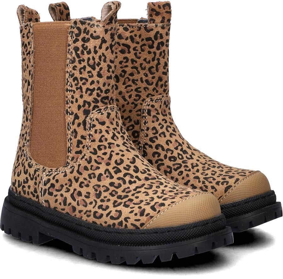 Shoesme Laarzen Meisjes leopard cognac Leer - Foto 4