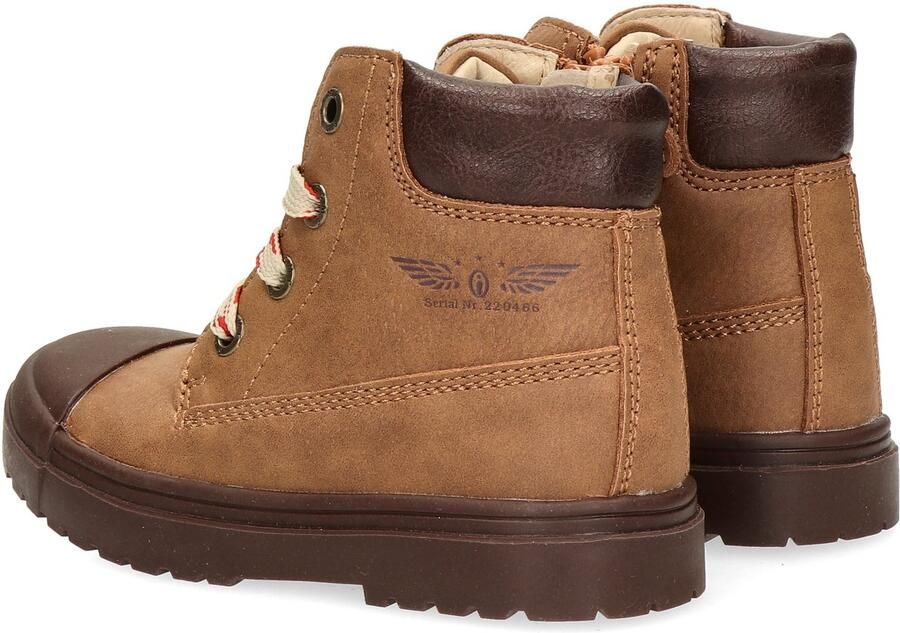 Shoesme veterboots bruin Jongens Leer Effen 35 | Enkelboot van - Foto 13