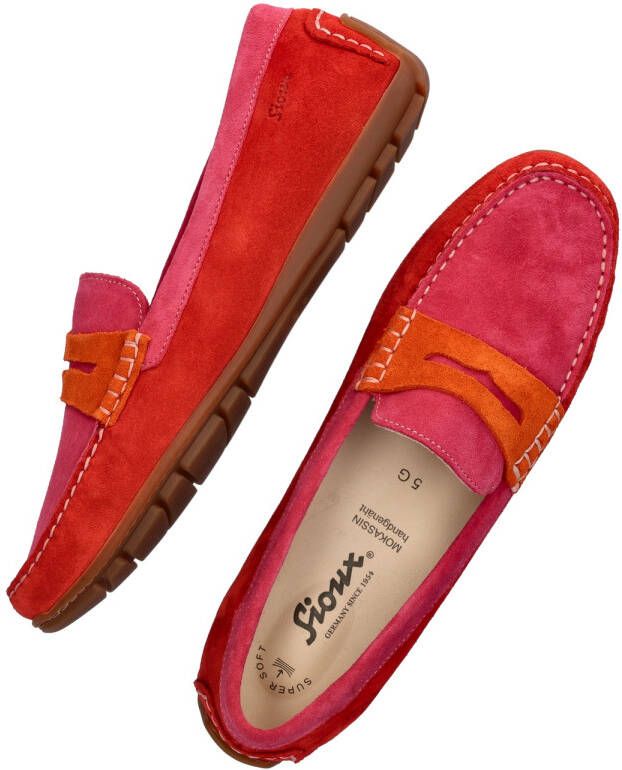 Sioux CARMONA 700 Volwassenen InstappersPopulaire damesschoenen Kleur Rood - Foto 5