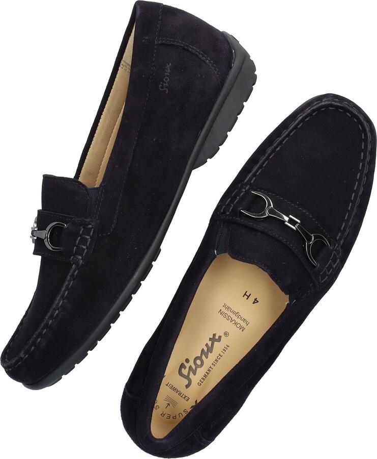 SIOUX Mocassins Dames Cortizia Maat: 37 Materiaal: Suède Kleur: Blauw - Foto 8
