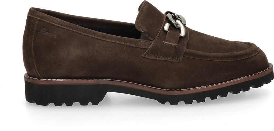 SIOUX Loafers Dames Meredith Maat: 41 5 Materiaal: Suède Kleur: Bruin - Foto 5