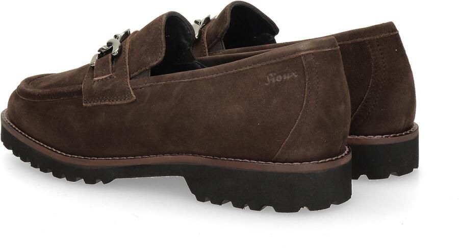 SIOUX Loafers Dames Meredith Maat: 41 5 Materiaal: Suède Kleur: Bruin - Foto 8