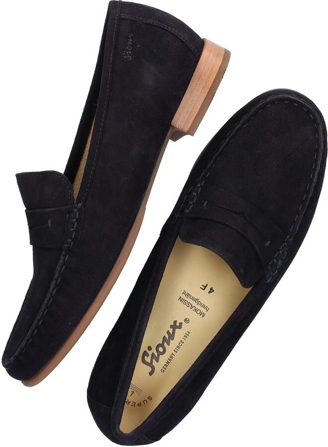 SIOUX Loafers Rosikena-700 Maat: 37 5 Materiaal: Suède Kleur: Blauw - Foto 10