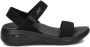 Skechers Arch Fit Go Walk sandalen zwart - Thumbnail 1