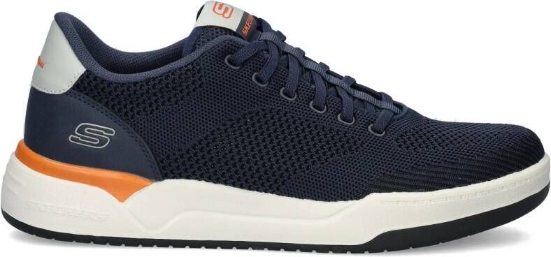 Skechers Corliss Dorset Heren Sneakers 210793 NVY Donkerblauw