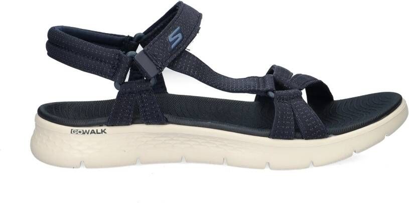 Skechers Sandalen GO WALK FLEX SANDAL-SUBLIME-X zomerschoen sandaal klittenbandschoen met goga mat voetbed - Foto 5