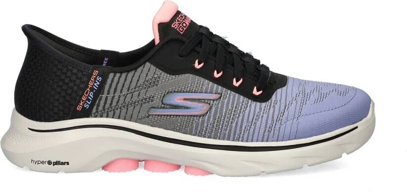 Skechers Hand Free Slip-Ins GoWalk 7 dames sneaker Zwart multi - Foto 2