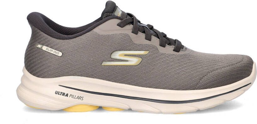 Skechers Hands Free Slip-Ins Go Walk 8 Pate heren sneakers Taupe - Foto 2