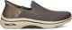 Skechers Hands Free Slip-Ins Go Walk Arch Fit 2.0 heren instapschoen Taupe - Bruin