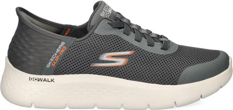 Skechers Slip-ins Go Walk Flex Hands Up Heren Instappers Grijs - Foto 3